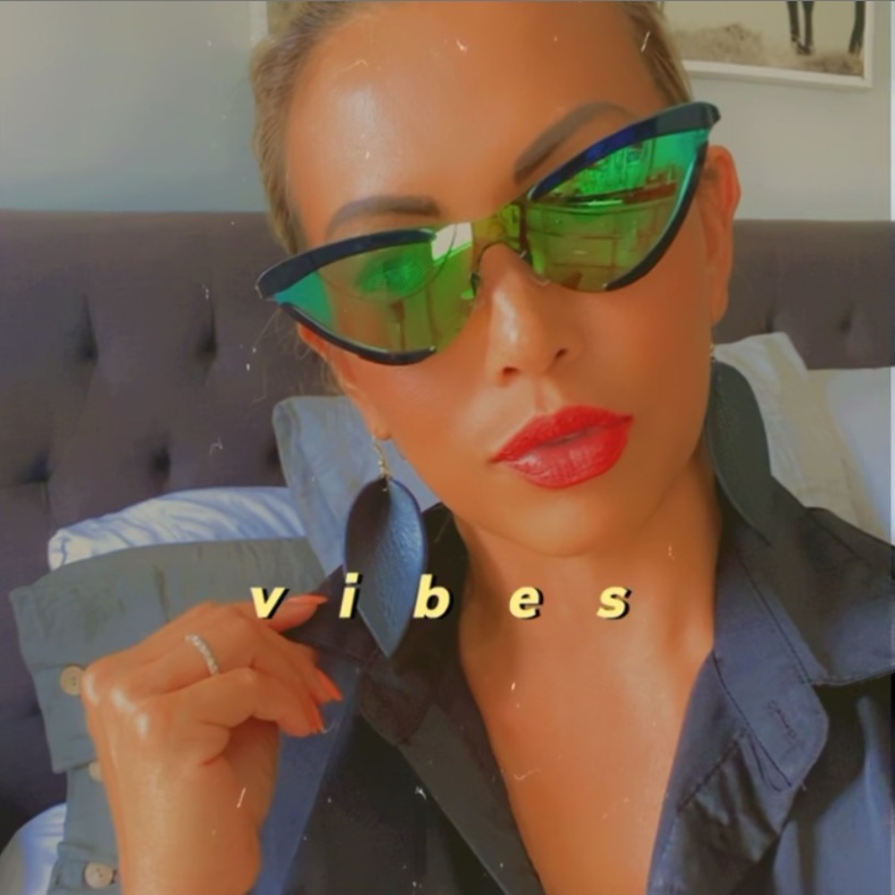 Leather Teardrop Earrings - Picture 8 of 14